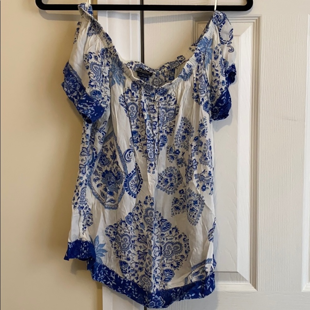 Lucky Brand Off-the-Shoulder Top